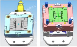 通讯类双色模具A